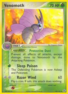 Venomoth, FireRed & LeafGreen 49/112