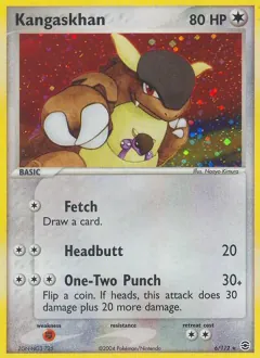 Kangaskhan, FireRed & LeafGreen 6/112