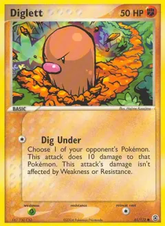 Diglett, FireRed & LeafGreen 61/112