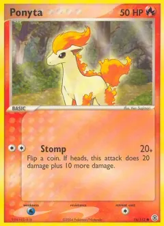 Ponyta, FireRed & LeafGreen 76/112