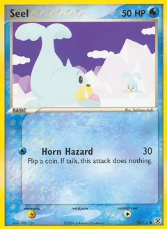 Seel, FireRed & LeafGreen 78/112