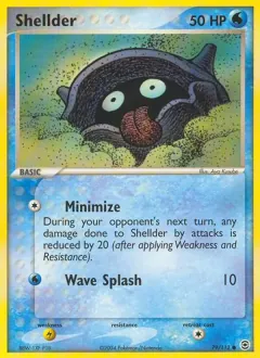 Shellder, FireRed & LeafGreen 79/112