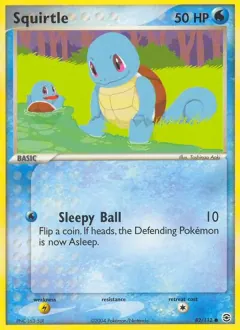 Squirtle, FireRed & LeafGreen 82/112