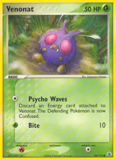 Venonat, FireRed & LeafGreen 84/112