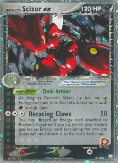 Rocket's Scizor ex, Team Rocket Returns 101/109