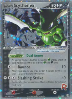 Rocket's Scyther ex, Team Rocket Returns 102/109