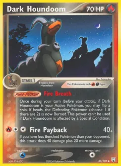 Dark Houndoom, Team Rocket Returns 37/109