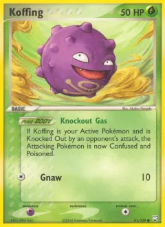 Koffing, Team Rocket Returns 61/109