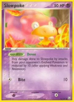 Slowpoke, Team Rocket Returns 76/109