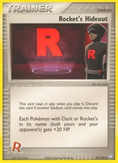 Rocket's Hideout, Team Rocket Returns 87/109