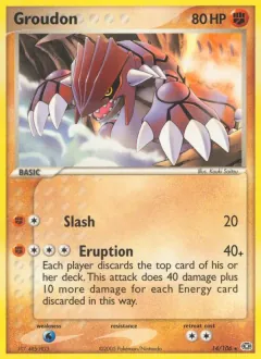 Groudon, Emerald 14/106