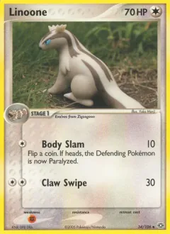 Linoone, Emerald 34/106
