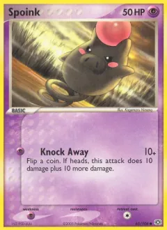 Spoink, Emerald 65/106