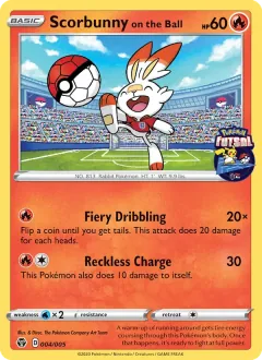 Scorbunny on the Ball, Pokémon Futsal 2020 4/5