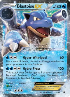Blastoise EX, Generations 17/83