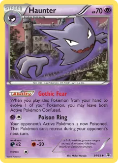 Haunter, Generations 34/83
