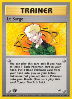 Lt. Surge, Gym Heroes 101/132