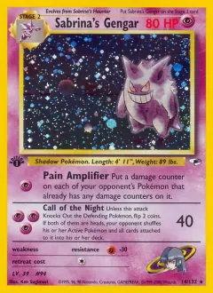 Sabrina's Gengar, Gym Heroes 14/132