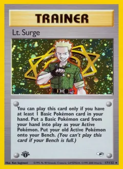 Lt. Surge, Gym Heroes 17/132