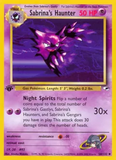 Sabrina's Haunter, Gym Heroes 58/132