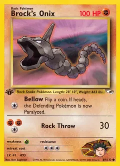 Brock's Onix, Gym Heroes 69/132