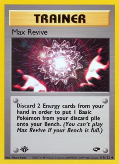 Max Revive, Gym Challenge 117/132