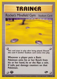 Rocket's Minefield Gym, Gym Challenge 119/132