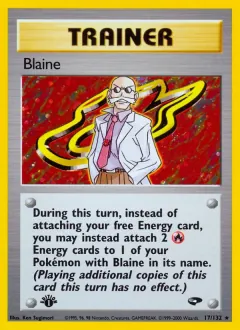 Blaine, Gym Challenge 17/132