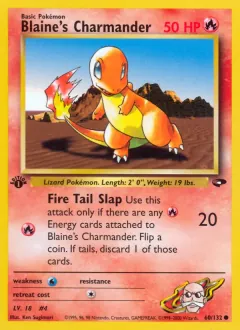 Blaine's Charmander, Gym Challenge 60/132