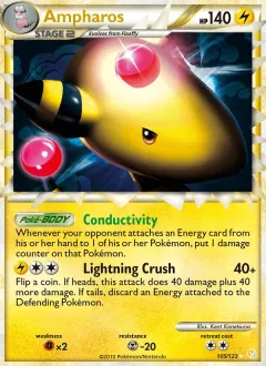 Ampharos, HeartGold SoulSilver 105/123