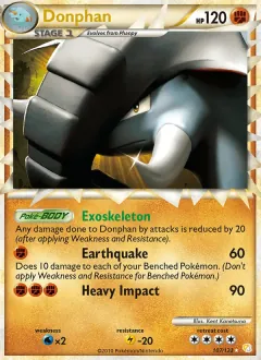Donphan, HeartGold SoulSilver 107/123