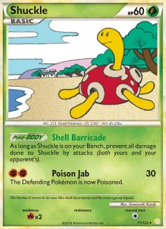 Shuckle, HeartGold SoulSilver 11/123