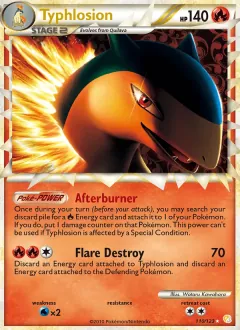 Typhlosion, HeartGold SoulSilver 110/123