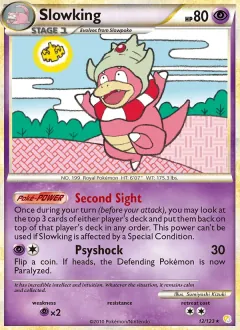 Slowking, HeartGold SoulSilver 12/123