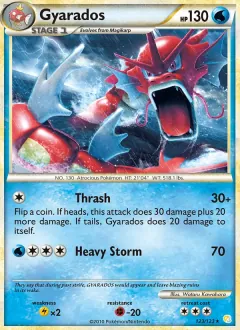 Gyarados, HeartGold SoulSilver 123/123