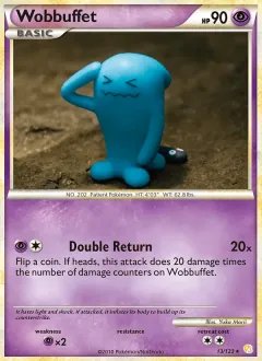 Wobbuffet, HeartGold SoulSilver 13/123