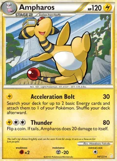 Ampharos, HeartGold SoulSilver 14/123