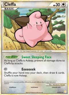 Cleffa, HeartGold SoulSilver 17/123