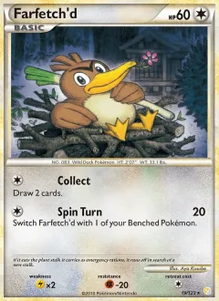 Farfetch'd, HeartGold SoulSilver 19/123