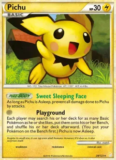 Pichu, HeartGold SoulSilver 28/123