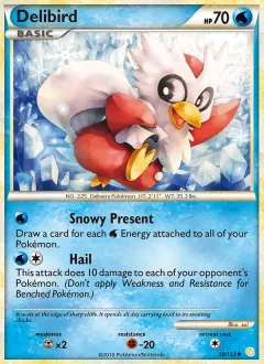 Delibird, HeartGold SoulSilver 39/123