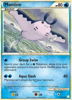 Mantine, HeartGold SoulSilver 45/123