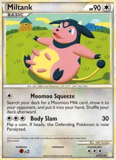 Miltank, HeartGold SoulSilver 47/123