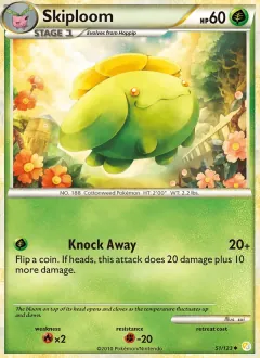 Skiploom, HeartGold SoulSilver 51/123