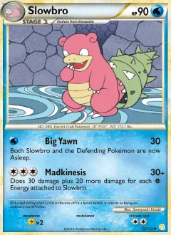 Slowbro, HeartGold SoulSilver 52/123