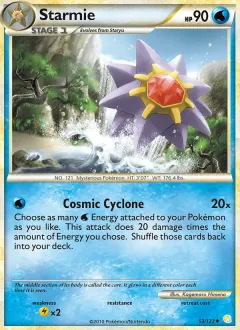 Starmie, HeartGold SoulSilver 53/123