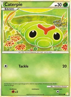 Caterpie, HeartGold SoulSilver 57/123