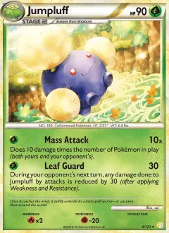 Jumpluff, HeartGold SoulSilver 6/123