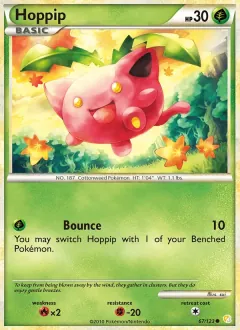 Hoppip, HeartGold SoulSilver 67/123