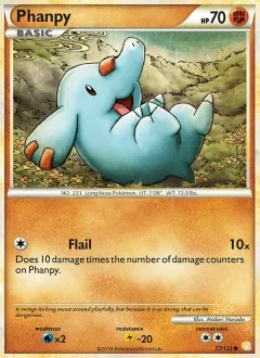 Phanpy, HeartGold SoulSilver 77/123